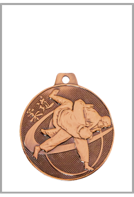 Médaille Ø 50 mm Judo – Q-091