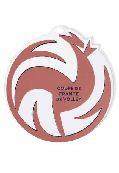 Médaille Coupe de France de Volley Bronze