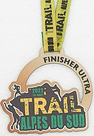Médaille du Trail Alpes du Sud Ultra