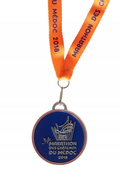 Médaille Marathon des Châteaux du Médoc