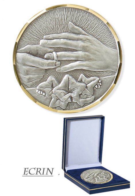 Médaille Mariage Ø 50 mm – A36