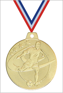 Médaille Ø 70 mm Football – Q-052