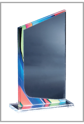 Trophée Acryglass Personnalisé 176-01-LO