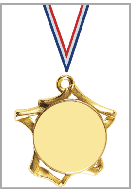 Médaille Logotée Ø 70 mm - F3-LO