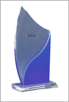 Trophée Acryglass Personnalisé 176-11-LO