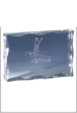 Trophée Acryglass Personnalisé 177-01-CLI