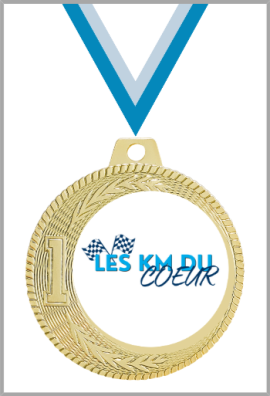 Médaille Logotée Ø 70 mm - Q-049-LO
