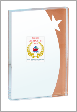 Trophée Verre Personnalisé 154-11-LO
