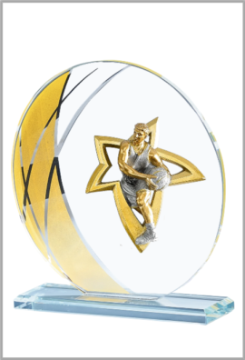 Trophée Verre Personnalisé 128-23-NJ