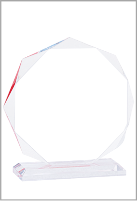 Trophée Acryglass Personnalisé 159-01-LO