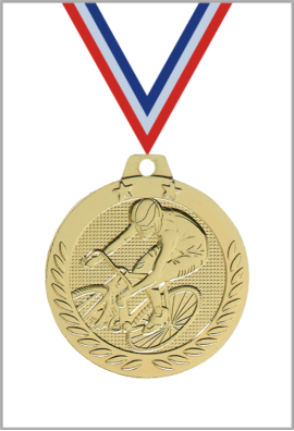 Médaille Ø 40 mm Cyclisme - DX06