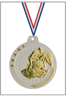 Médaille Ø 50 mm Équitation  - NQ05