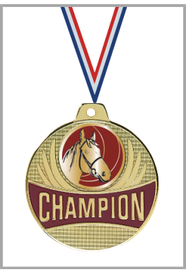 Médaille Ø 50 mm Équitation – CX07