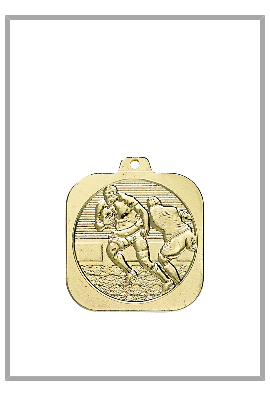 Médaille 35 x 35 mm Rugby – DK14