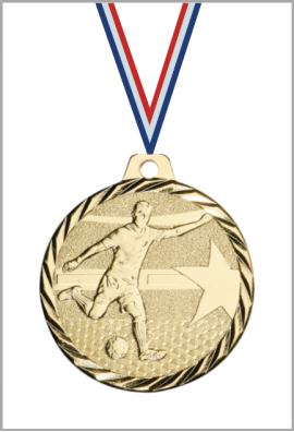 Médaille Ø 50 mm Football  - NZ19