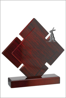 Trophée Bois Personnalisé 165-71-LO