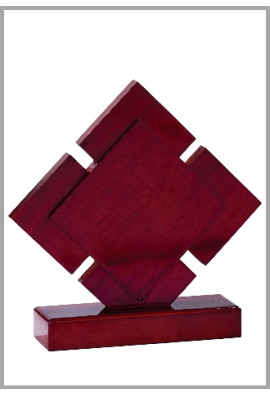 Trophée Bois Personnalisé 152-51-LO