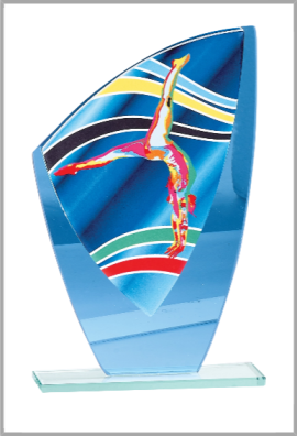 Trophée Verre Gymnastique 66207
