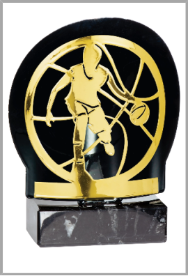 Trophée Métal Basket FX04