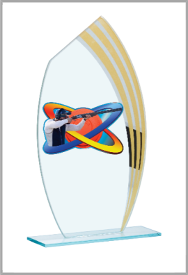 Trophée Verre Personnalisé 124-43-BJ