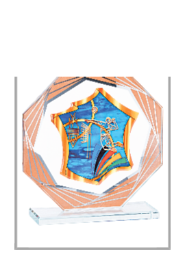 Trophée Verre Personnalisé 132-01-KW