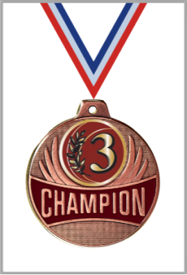 Médaille Ø 50 mm Classement - CX28
