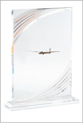 Trophée Acryglass Personnalisé 159-61-SU