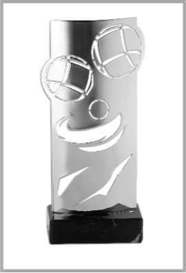 Trophée Métal Boules & Pétanque KX-10