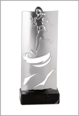 Trophée Métal Course à pied F. KX-04