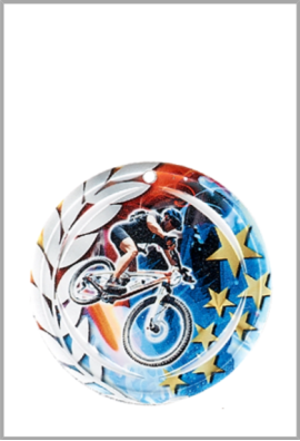 Médaille Ø 70 mm BMX  - NA10