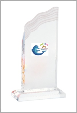 Trophée Acryglass Personnalisé 158-31-LO