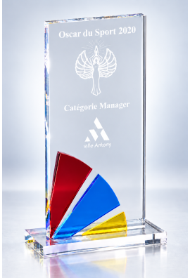 Trophée Acryglass Personnalisé 174-51-LO
