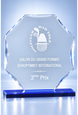 Trophée Acryglass Personnalisé 175-21-LO