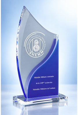 Trophée Acryglass Personnalisé 176-11-LO