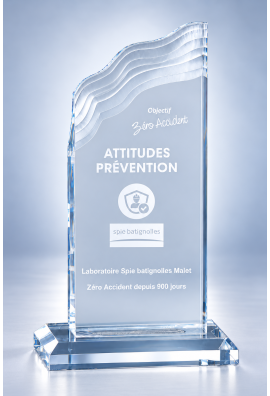 Trophée Acryglass Personnalisé 177-51-LO