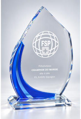 Trophée Acryglass Personnalisé 179-41-LO