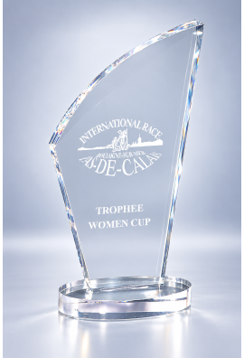 Trophée Acryglass Personnalisé 180-51-LO