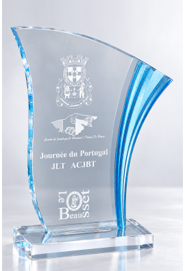 Trophée Acryglass Personnalisé 179-31-CLI