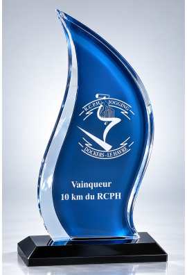 Trophée Acryglass Personnalisé 178-51-LO