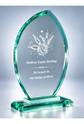 Trophée Verre Personnalisé 166-51-LO