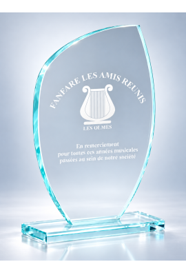 Trophée Verre Personnalisé 169-31-LO