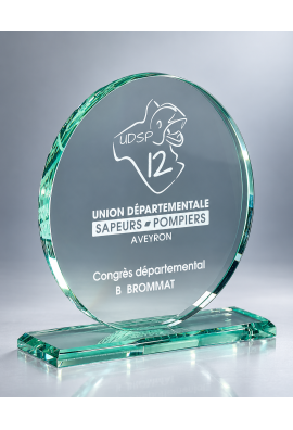 Trophée Verre Personnalisé 170-41-LO
