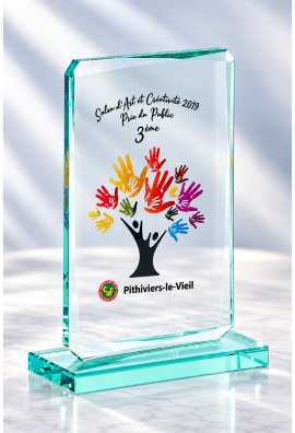 Trophée Verre Personnalisé 153-71-LO
