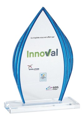 Trophée Acryglass Personnalisé 158-21-SU