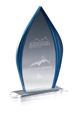 Trophée Acryglass Personnalisé 177-41-CLI