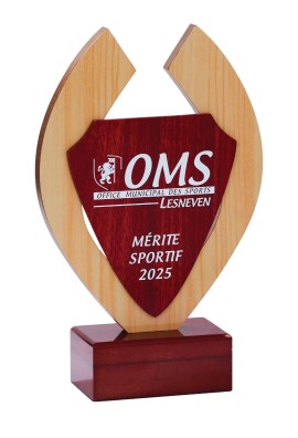 Trophée Bois Personnalisé 152-41-LO