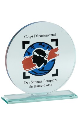 Trophée Verre Personnalisé 154-61-LO