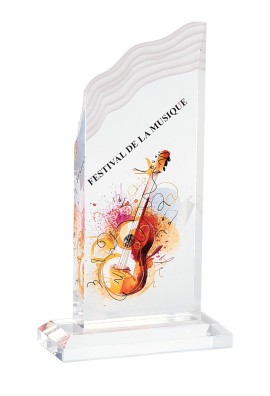 Trophée Acryglass Personnalisé 158-31-LO