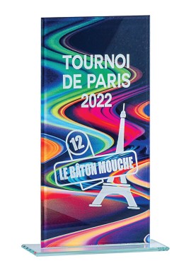 Trophée Verre Personnalisé 160-21-LO