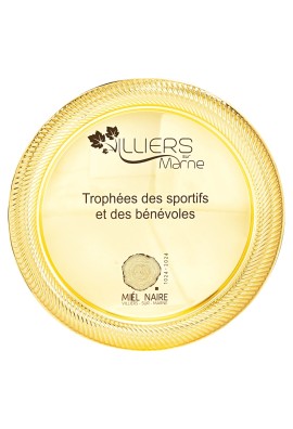 Assiette métal Personnalisée : 181-01-LO